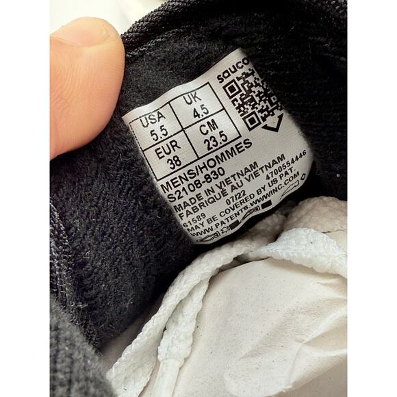 Saucony Shadow Original Womens Size 7 Black White Running Shoes Retro
S2108-830 - Picture 7 of 9